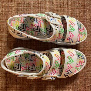 Skechers J Goldcrown D'Lites 2.0 "Heart You"  Size 8